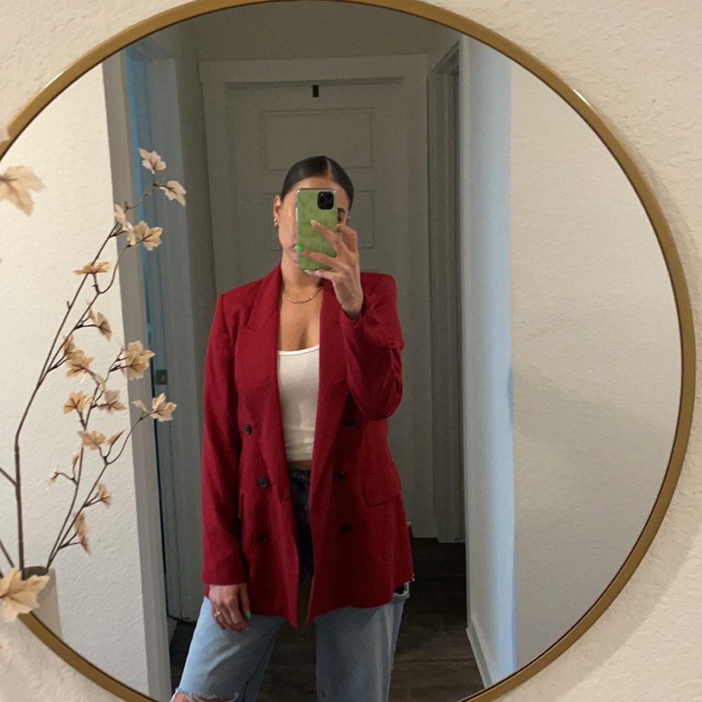 Maroon Blazer